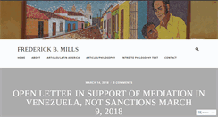 Desktop Screenshot of frederickbmills.com
