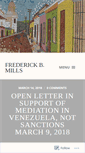 Mobile Screenshot of frederickbmills.com