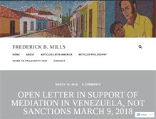 Tablet Screenshot of frederickbmills.com